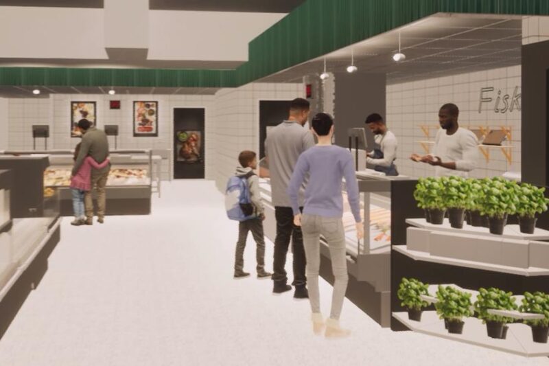 Coop Svezia, inaugura un nuovo concept store nel nuovo di negozio a Punkt Gallerian nel centro di Västerås
